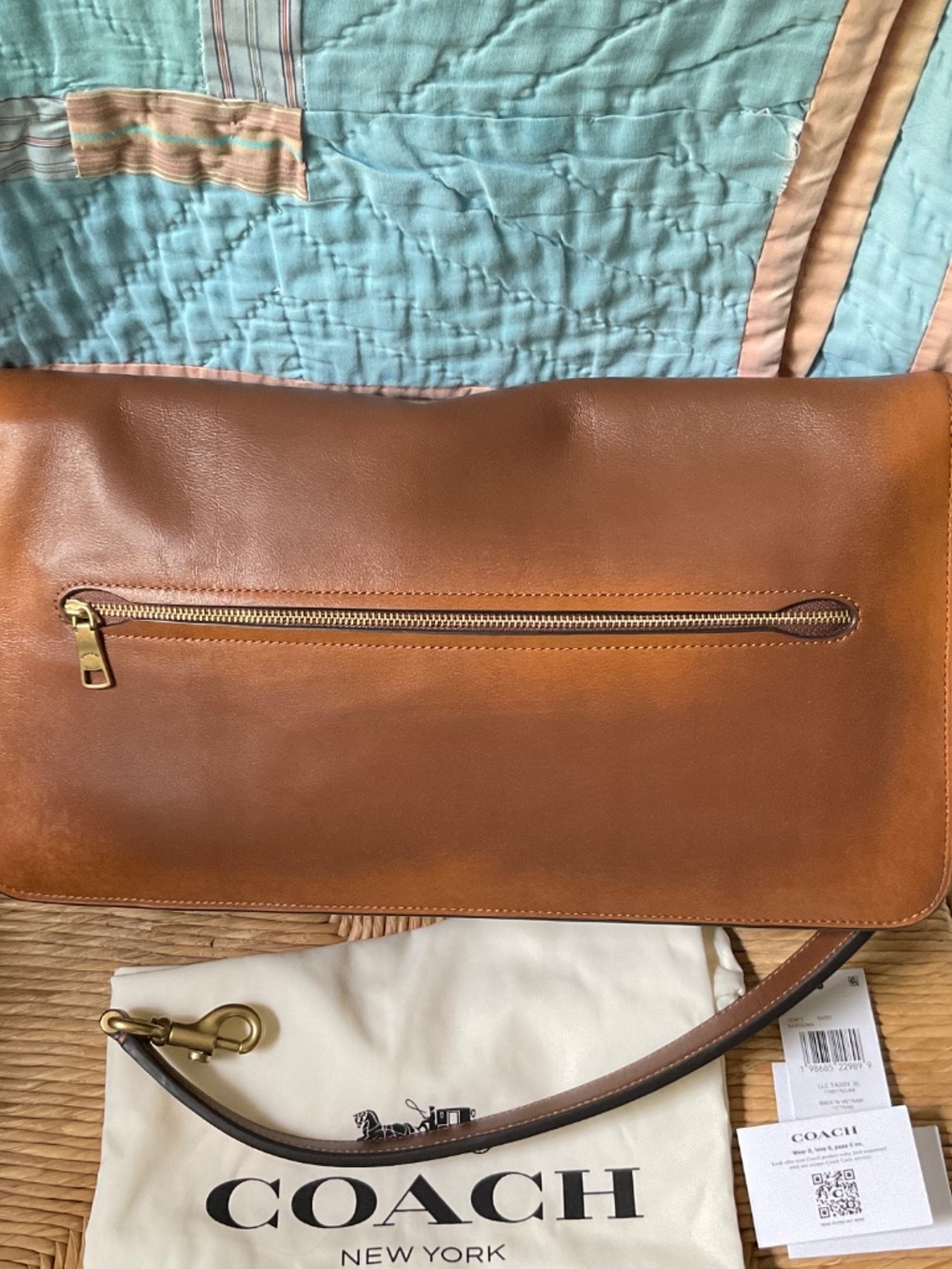Coach Tabby 36 Brown loved leather - Picture 2 of 7